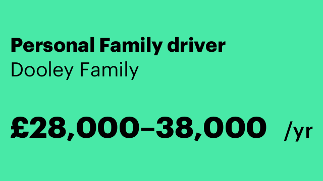 Personal Family driver