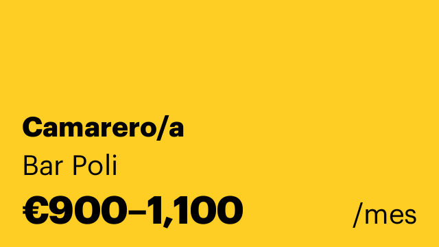 Camarero/a