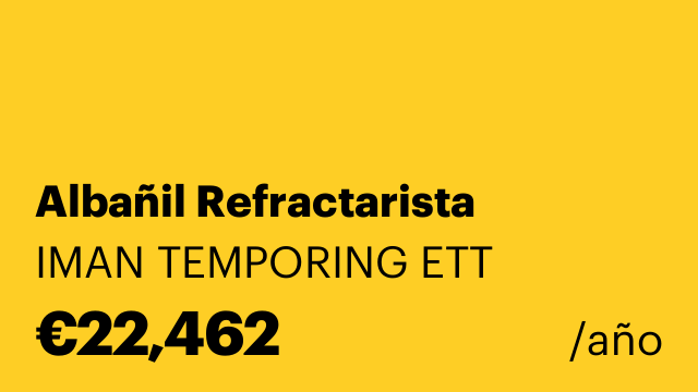 Albañil Refractarista