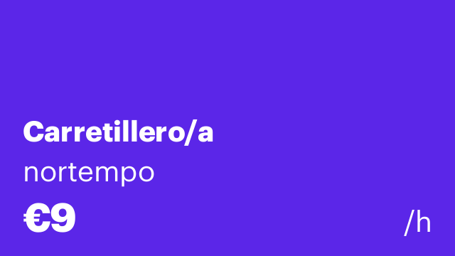 Carretillero/a
