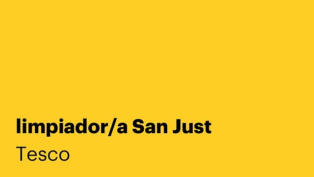 limpiador/a San Just