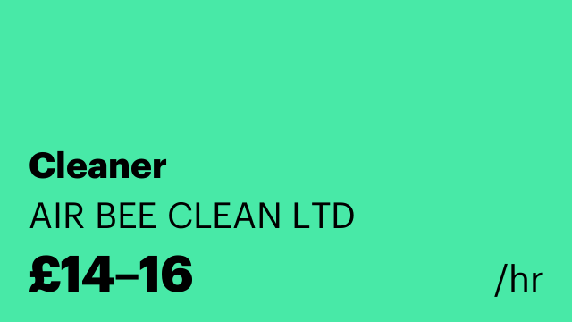 Cleaner