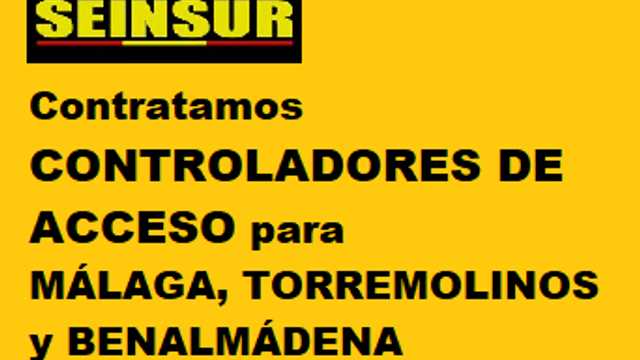 Controlador/a de Accesos