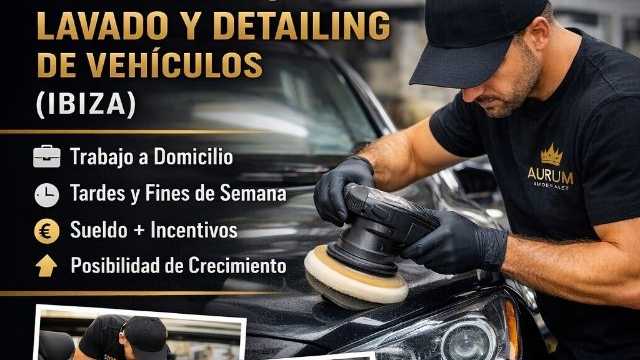 OPERARIO/A LAVADO Y DETAILING DE VEHÍCULOS