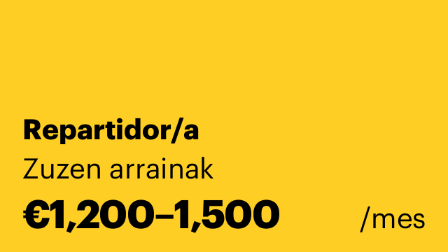 Repartidor/a