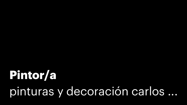 Pintor/a