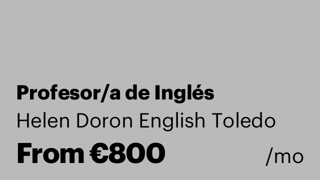 Profesor/a de Inglés