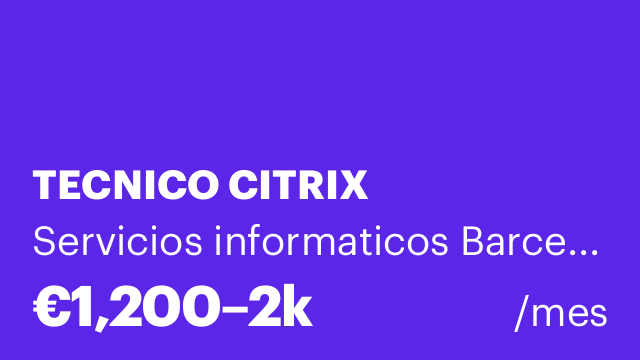 TECNICO CITRIX