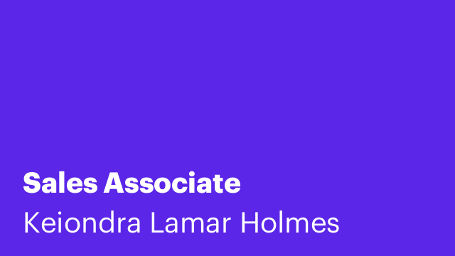 Sales Associate