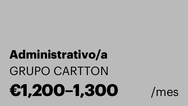 Administrativo/a