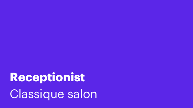 Receptionist