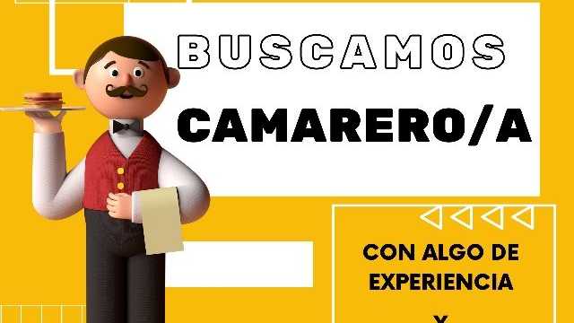 Camarero/a de Barra