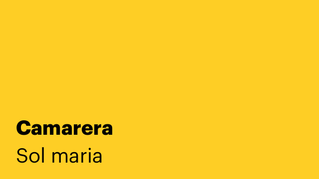 Camarera