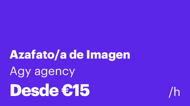 Azafato/a de Imagen
