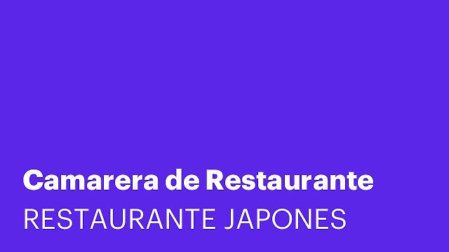 Camarera de Restaurante