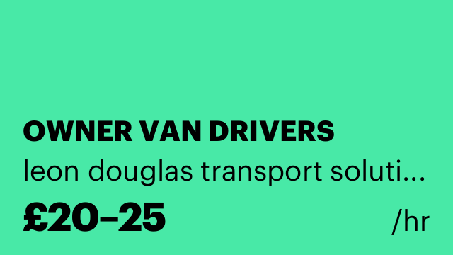 OWNER VAN DRIVERS