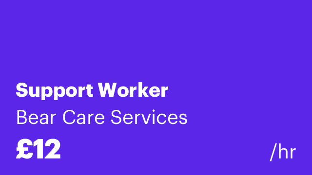 Support Worker