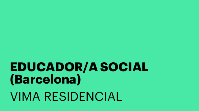 EDUCADOR/A SOCIAL (Barcelona)