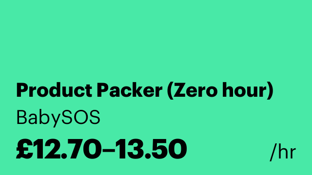 Product Packer (Zero hour)