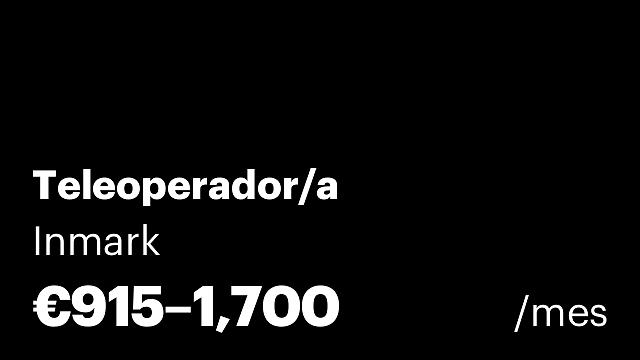 Teleoperador/a