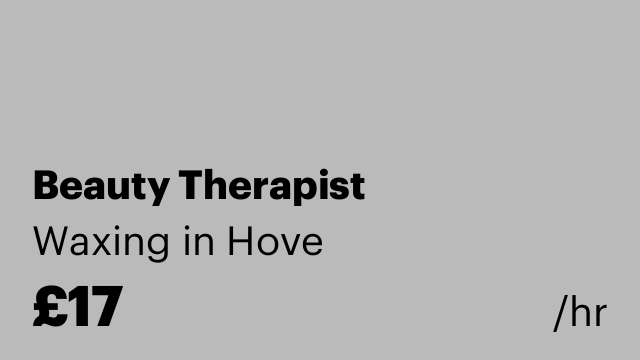 Beauty Therapist