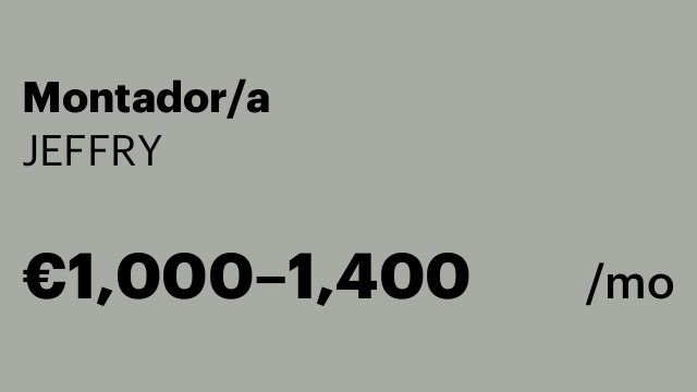 Montador/a
