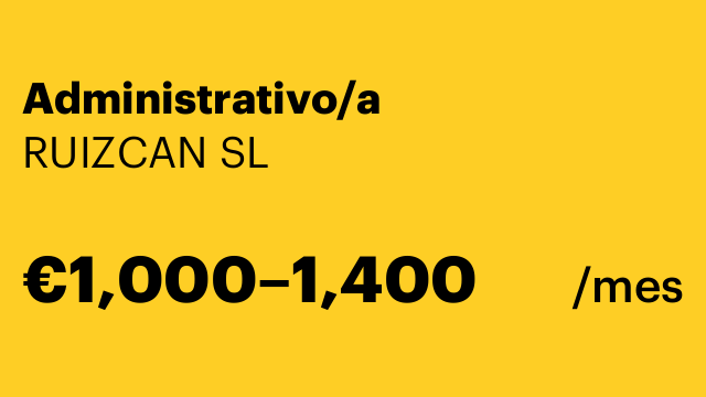 Administrativo/a