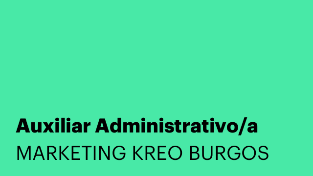 Auxiliar Administrativo/a
