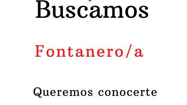 Fontanero/a