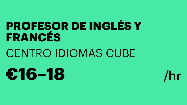 PROFESOR DE INGLÉS Y FRANCÉS