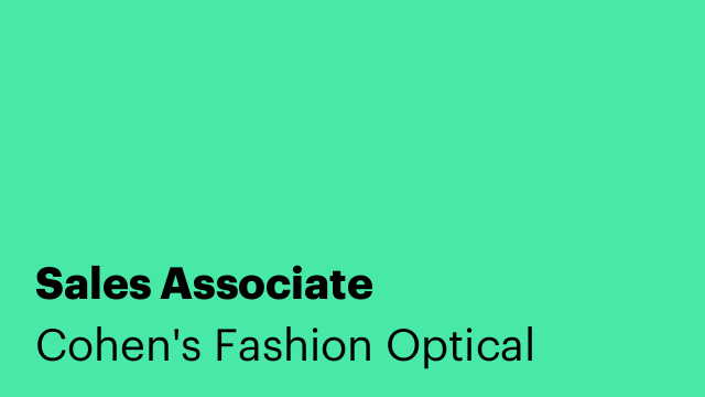 Sales Associate