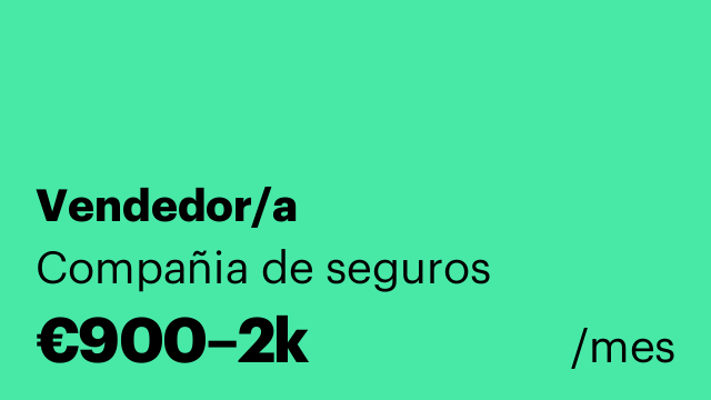 Vendedor/a
