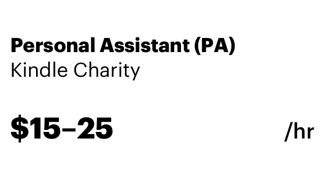 Personal Assistant (PA)