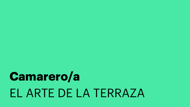 Camarero/a