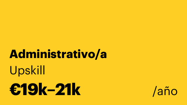 Administrativo/a