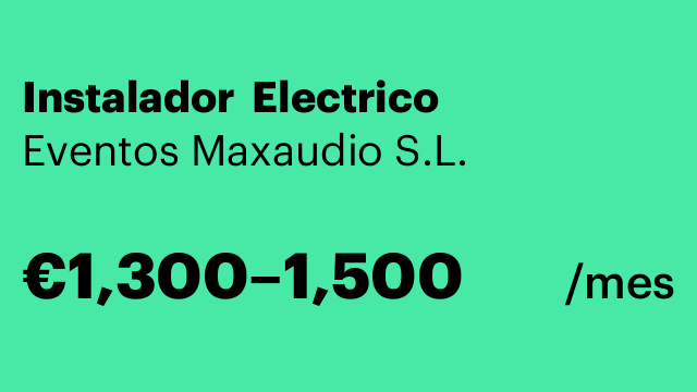 Instalador  Electrico