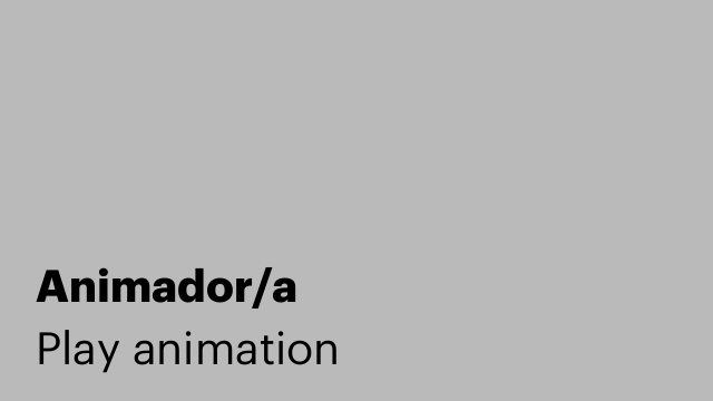 Animador/a
