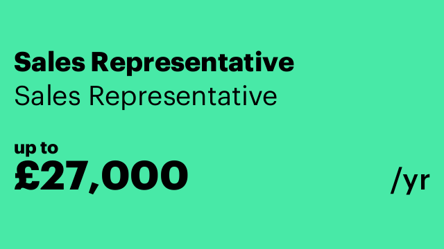 Sales Representative
