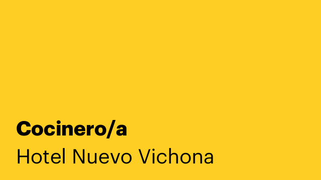 Cocinero/a