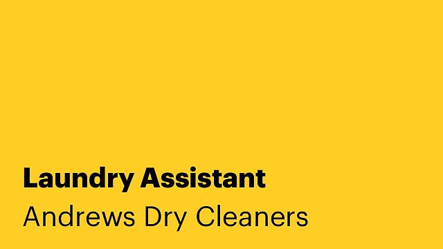 Laundry Assistant