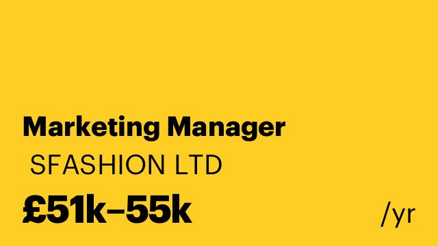 Marketing Manager