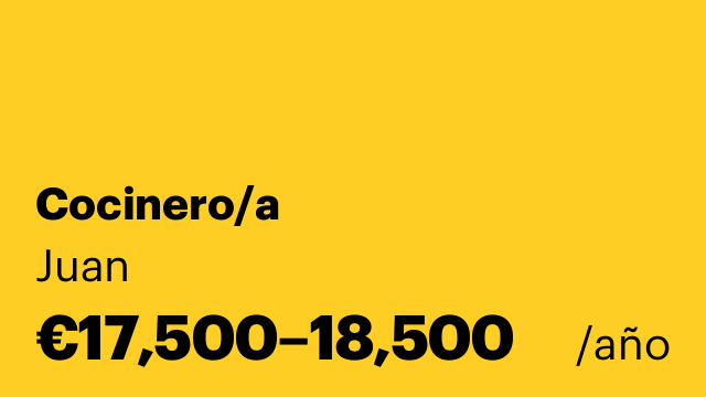 Cocinero/a