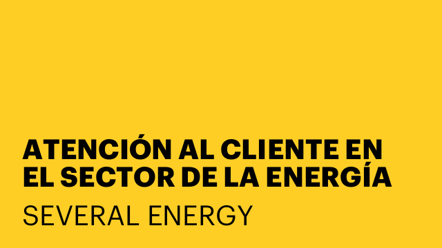 ATENCIÓN AL CLIENTE EN EL SECTOR DE LA ENERGÍA ZARAGOZA.