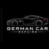 "German Car Repairs staffa road 63" logo