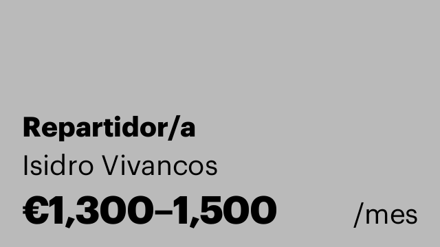 Repartidor/a