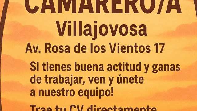 Camarero/a