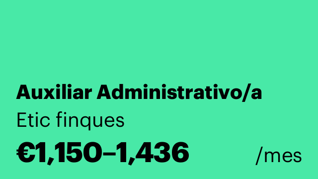 Auxiliar Administrativo/a
