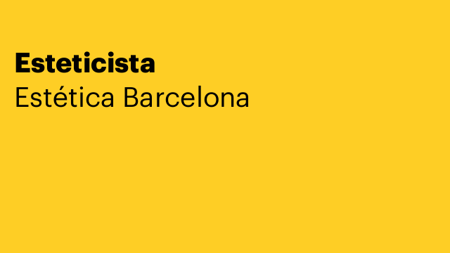 Esteticista
