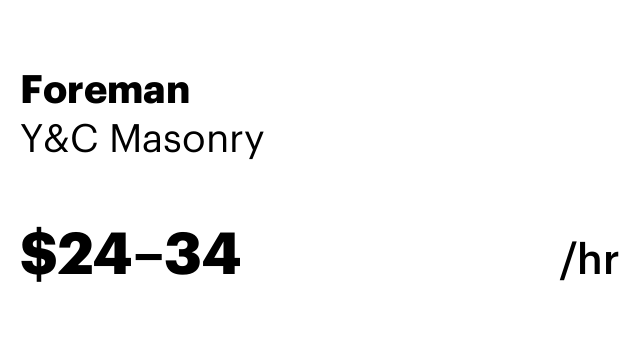 Foreman
