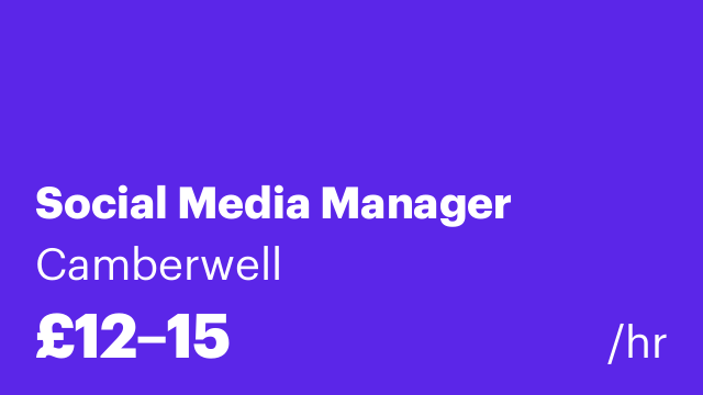 Social Media Manager